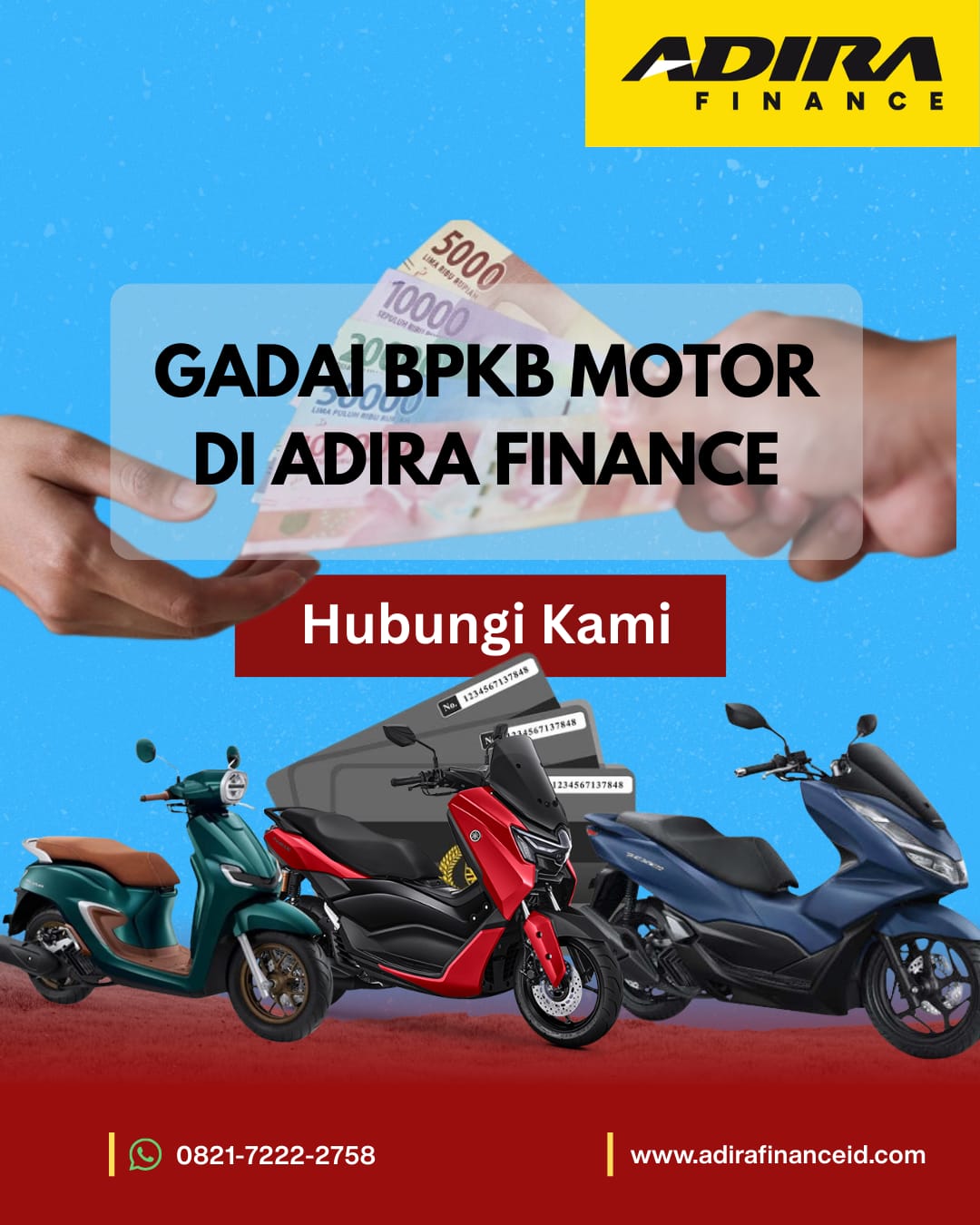 Gadai BPKB Motor di Adira Finance