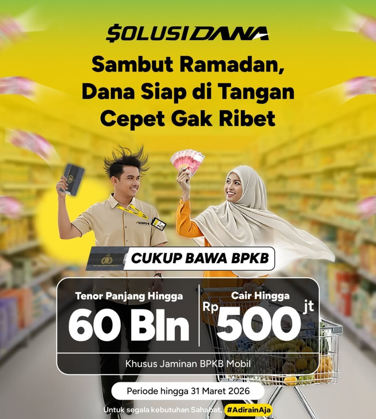 Jemput berkah Ramadan dengan promo SolusiDana Adira Finance